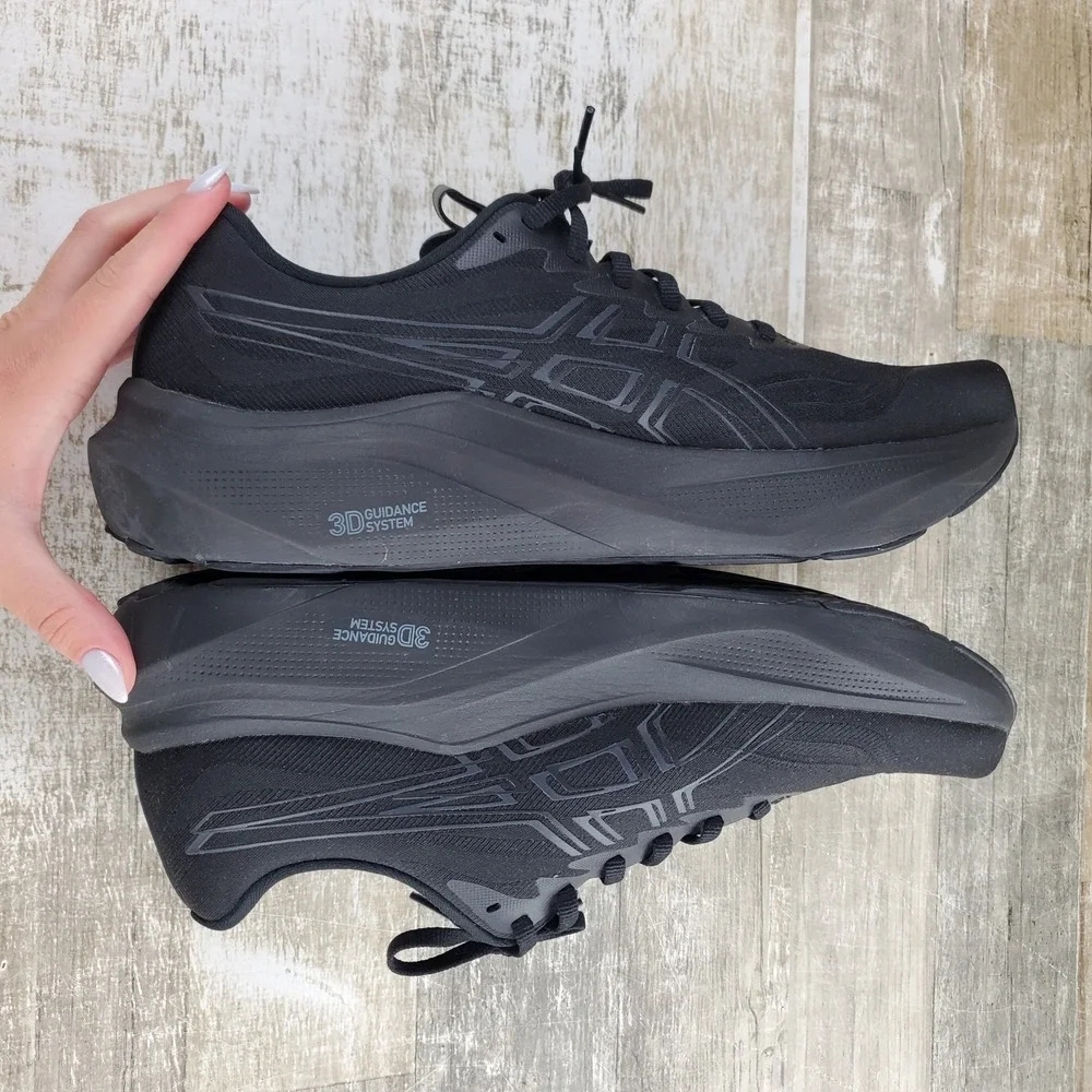 Asics GT-2000 14 Mens Running Shoes Sz 12 Black Graphite Gray Sneakers 1011C056